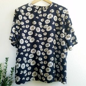 •Yves St. Clair • Vintage Sunflower Top